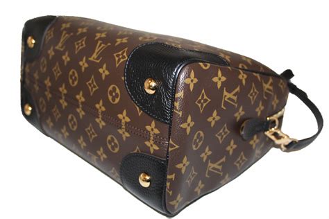 louis vuitton half black half monogram bag|authentic louis vuitton monogram.